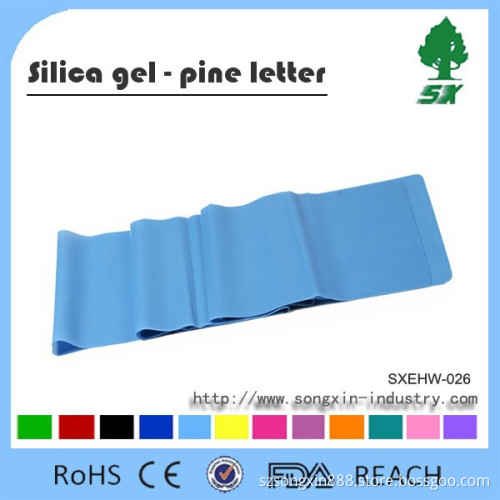 Colorful Elastic Silicone Fitness Rope,Straching Exercise Yoga Rope Wholesale price